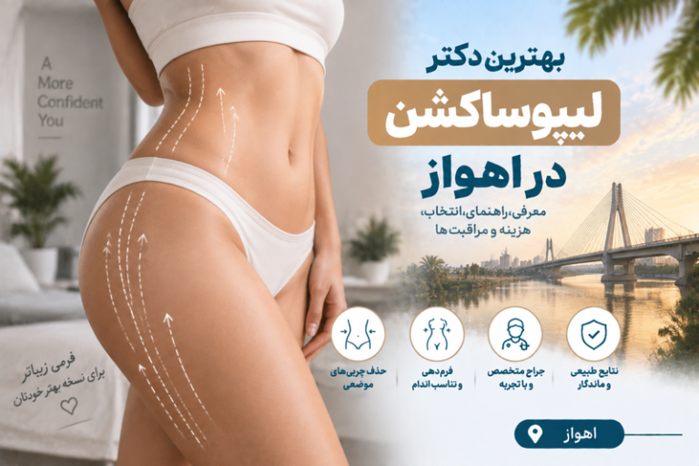 بهترین دکتر لیپوساکشن در اهواز؛ راهنمای انتخاب جراح، روش‌ها، هزینه و مراقبت‌های بعد از عمل