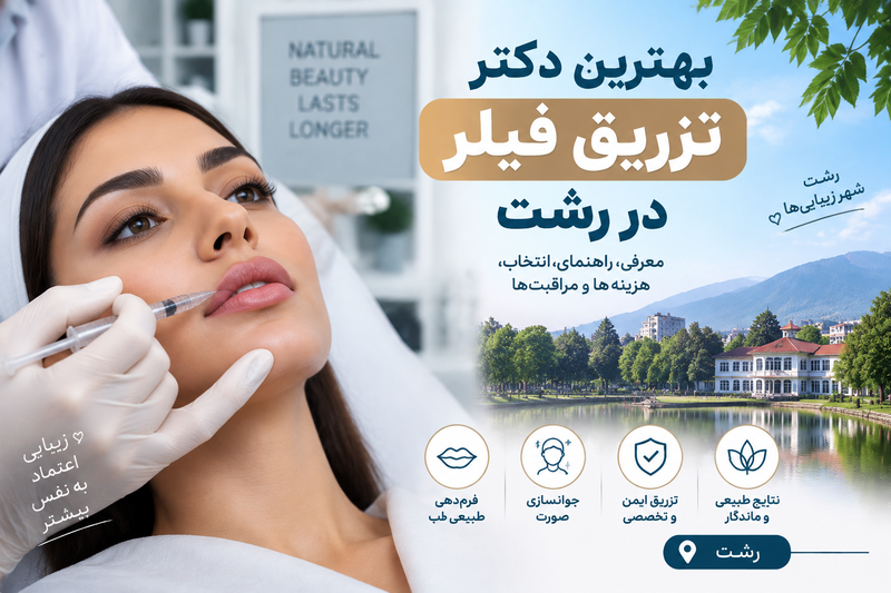 بهترین دکتر تزریق فیلر در رشت